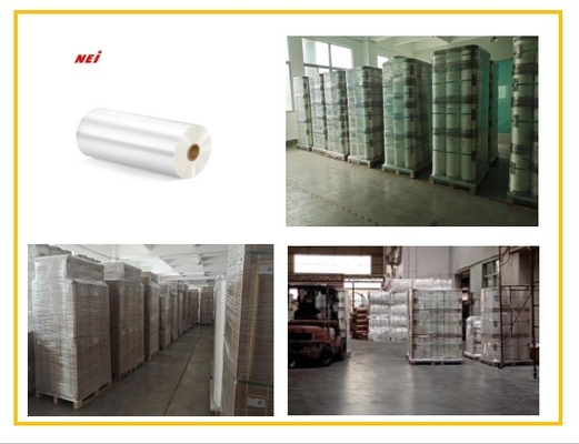 17mic Gloss BOPP filme de laminação térmica 2210mm Largura