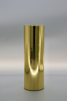 Ouro e Prata Metallizado PET Film Lamination Film térmico 17micron a 24micron, Popular no Oriente Médio