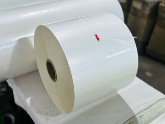 PET Thermal Lamination Film with 500m to 1500m Length Customizable Width and Thermal Activated Adhesive
