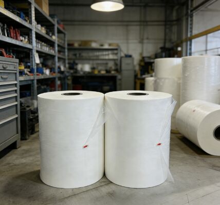 Película de laminação térmica BOPP transparente com cola EVA da Coreia e largura até 2200 mm para proteção superior