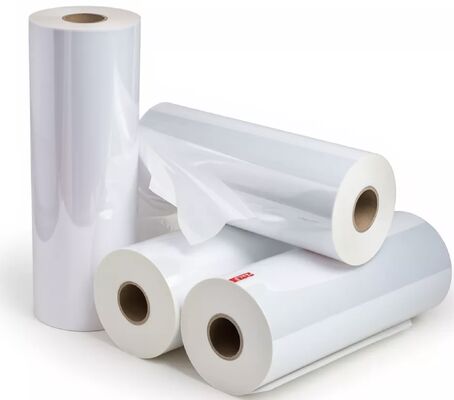 Película de laminação a quente com espessura de 11-250 microns, à prova de umidade e transparência de alta clareza para laminação profissional