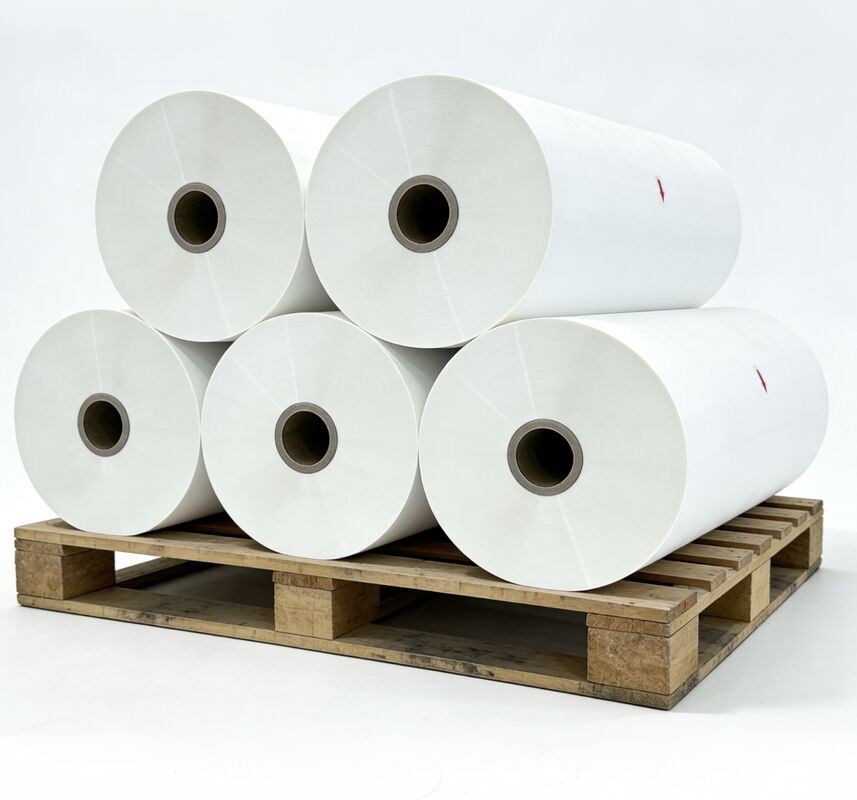 Película de laminação digital transparente com 12 meses de vida útil e até 2200 mm de largura para impressão a óleo de silicone pesado