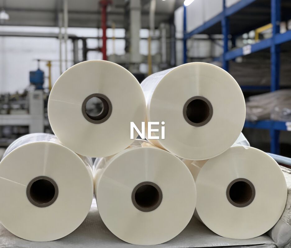 Película de laminação térmica BOPP transparente com núcleo de papel de 3 polegadas para embalagens à prova de umidade e laminação