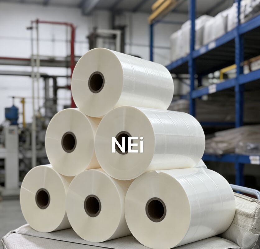 Película de laminação brilhante superior a 90 GU com opções ecológicas recicláveis e resistente a temperaturas até 120 °C