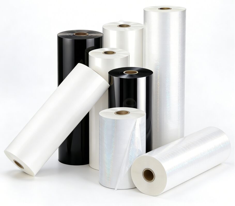 95-105 Microns espessura filme de laminação de brilhantes com acabamento esfriado liso e resistência a arranhões para embalagem e impressão