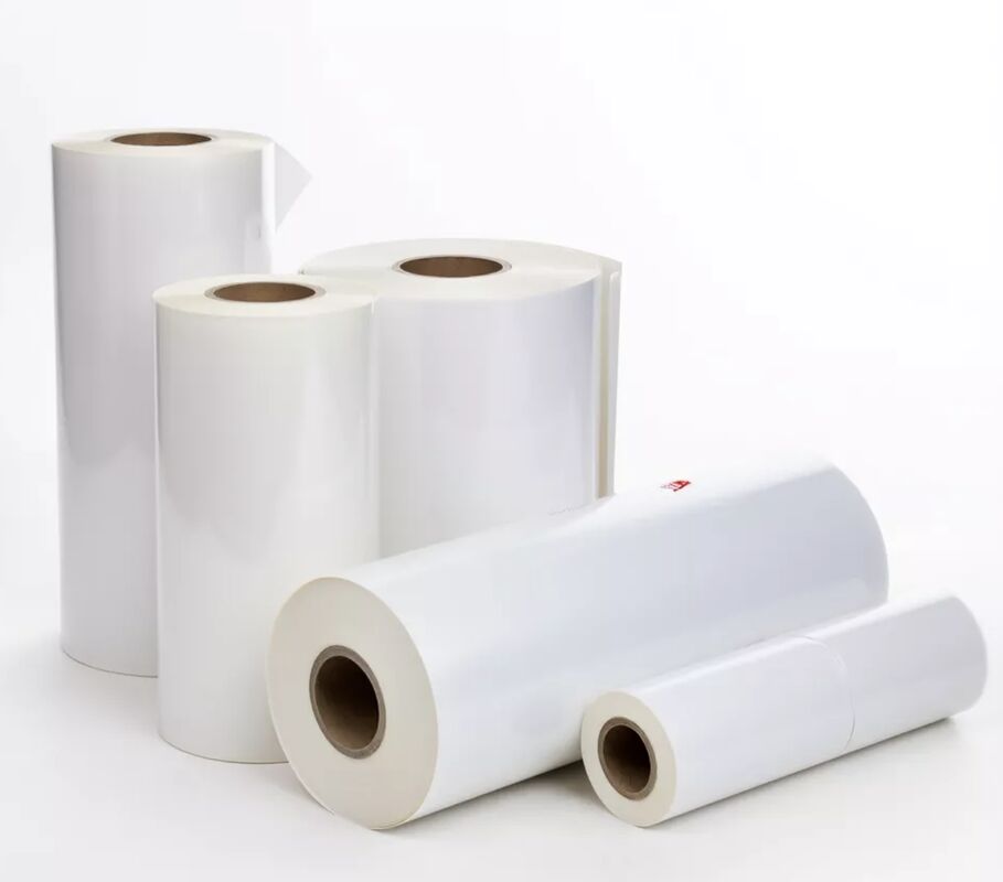 95-105 Microns espessura filme de laminação de brilho com adesivo EVA 100% da Coreia e textura de couro para embalagens decorativas