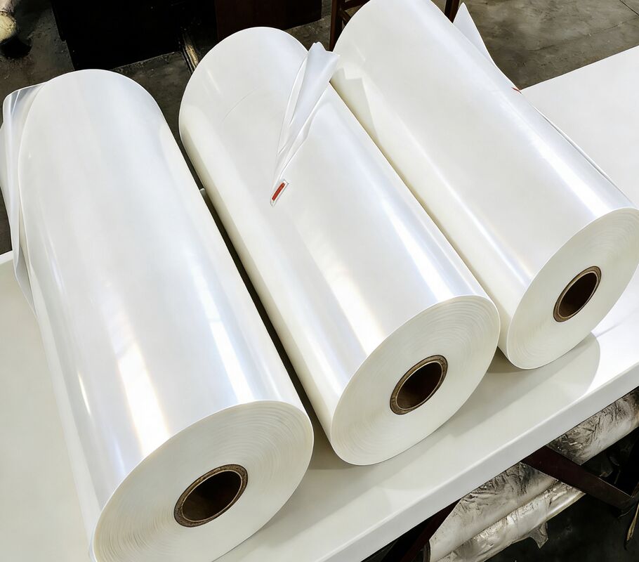 Película de laminação quente transparente à prova de umidade de 4-30 microns para impressão e embalagem