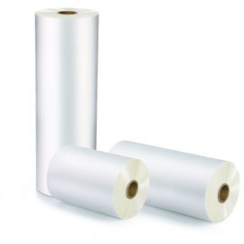 Filme térmico 22mic branco da laminação de Bopp Matt de um núcleo de papel de 3 polegadas