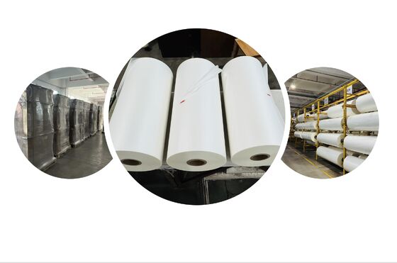 Película de laminação em massa de extrusão múltipla com duração de 24 meses e comprimento variável para embalagem e rotulagem