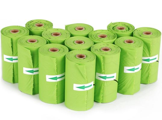 O desperdício reciclável biodegradável do animal de estimação 15L ensaca ASTM D 6400