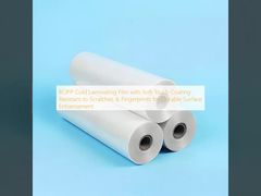 Filme de Laminação a Frio BOPP com Revestimento Soft-Touch: Resistente a Arranhões e Impressões Digitais para Melhoria Duradoura da Superfície