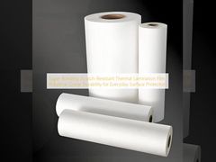 Filme de laminação térmica super aderente e resistente a riscos, durabilidade de grau industrial para proteção diária de superfícies