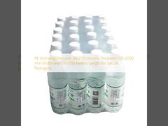 Filme Termorretrátil de PE com Espessura de 30–200 Mícrons, Largura de 100–2000 mm e Comprimento de 30–1000 Metros para Embalagem Segura