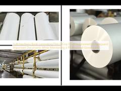 Filme de Laminação para Livros de Dureza Suave, Acabamento Brilhante, Projetado para Proteger Documentos Importantes, Mantendo uma Aparência Brilhante e Profissional